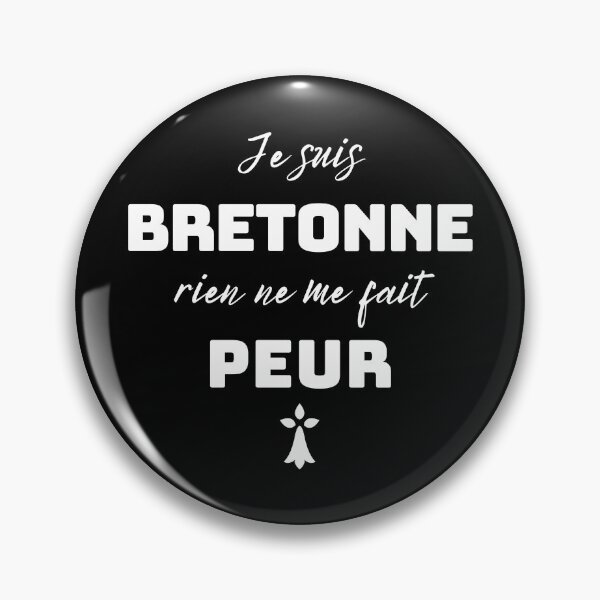 Item preview, Breton humor gift nothing scares me designed and sold by VibesAwa.