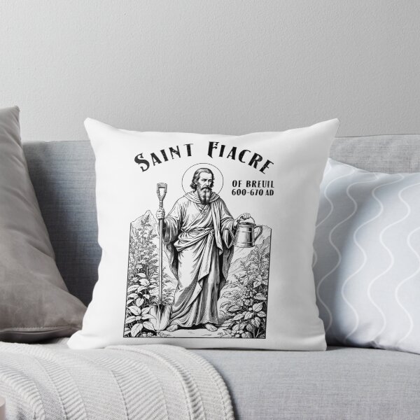 Item preview, Gardening Gardener Patron Saint Fiacre Vintage Gardeners designed and sold by GrandeDuc.