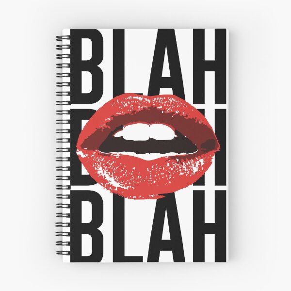 Item preview, Blah Blah Pop Art Red Lips Design designed and sold by The secret storage room.