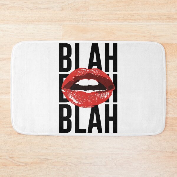 Item preview, Blah Blah Pop Art Red Lips Design designed and sold by The secret storage room.