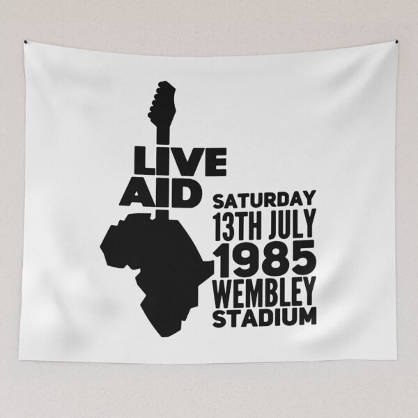 Item preview, 1985 Live Aid Rock Music Concert designed and sold by audirsfumaw.