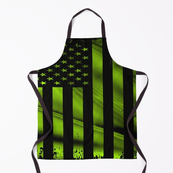 Item preview, Green Grunge American Flag designed and sold by artistwill.