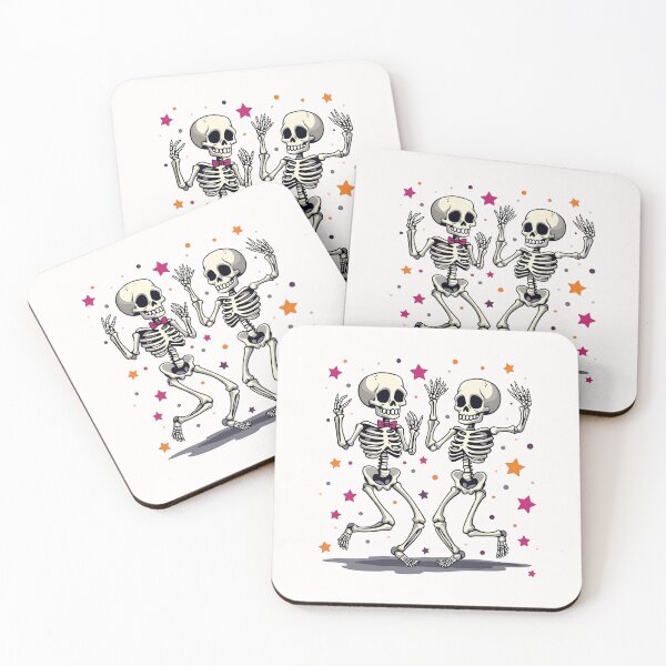 Item preview, Dancing Skeleton Duo designed and sold by VibeTCreations.