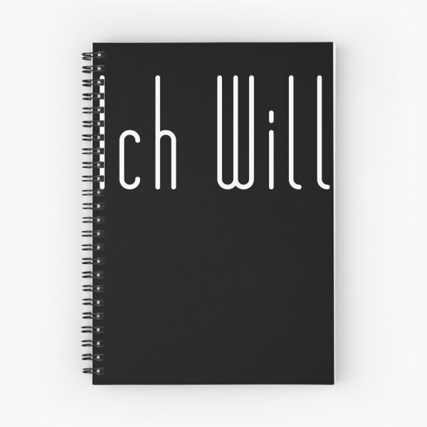Item preview, Ic.h W.ill (white text)  designed and sold by PeterBernard.
