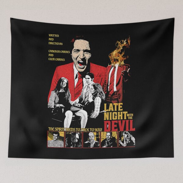 Item preview, Late Night With The Devil Movie designed and sold by KeithRPagan.