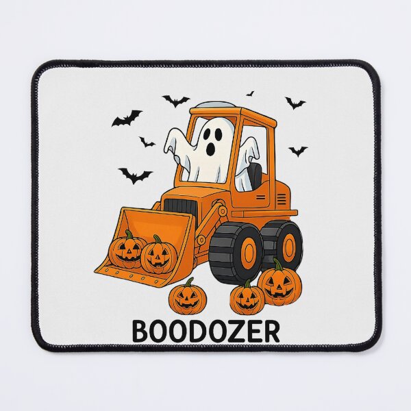 Aperçu de l'œuvre Boodozer Ghost Bulldozer Camion d'Halloween amusant créée et vendue par SnapLabDesigns.