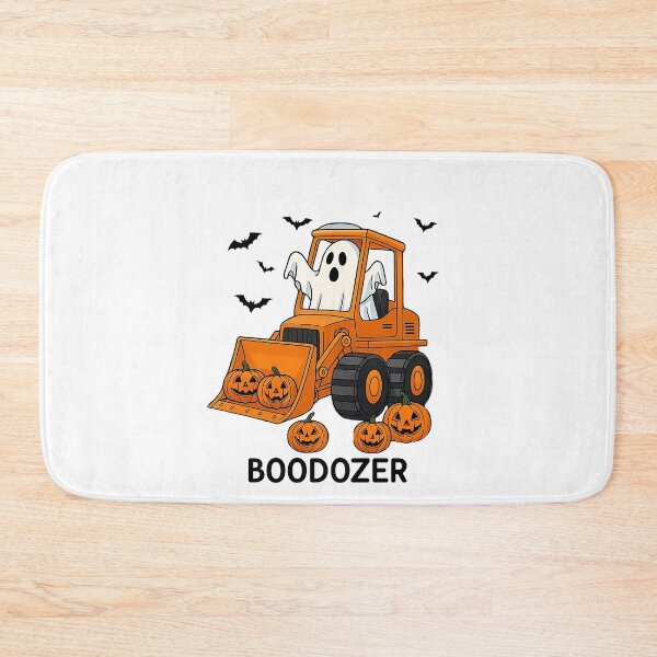 Item preview, Boodozer Ghost Bulldozer Funny Halloween Truck designed and sold by SnapLabDesigns.