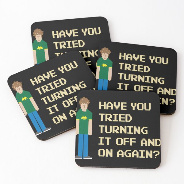 Item preview, Have You Tried Turning It Off And On Again  Funny It Crowd Geek. designed and sold by StyleMagmasKas.