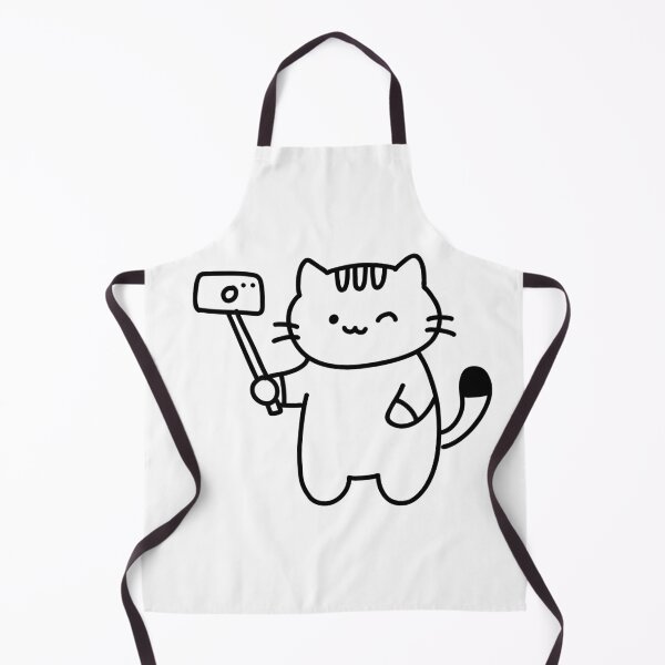 Item preview, Funny Cat Taking Selfie – Cool Cat with Phone designed and sold by PinFlick.