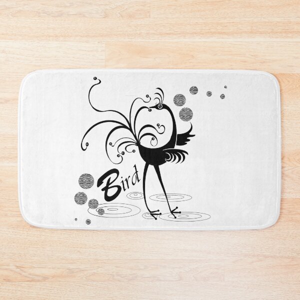 Item preview, Happy black bird  designed and sold by Shirley cute art .