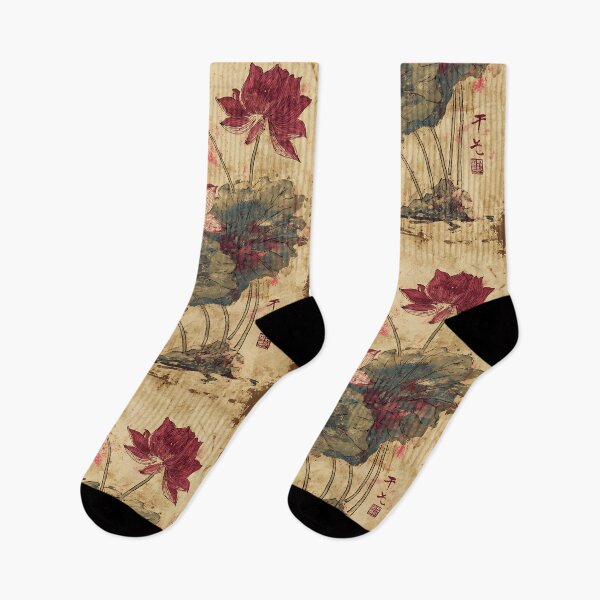 Item preview, Elegant Japanese Hasu designed and sold by bapupa.