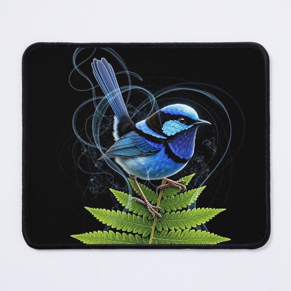 Item preview, Blue Fairy Wren designed and sold by pawprintz.