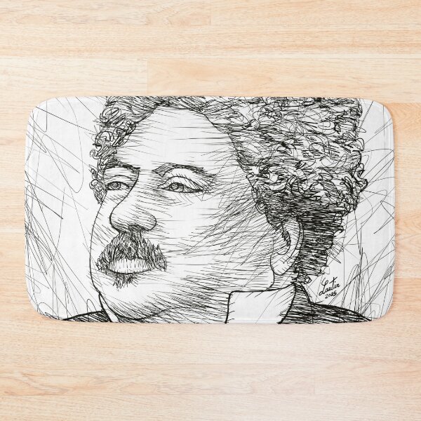 Item preview, ALEXANDRE DUMAS ink portrait .3 designed and sold by lautir.