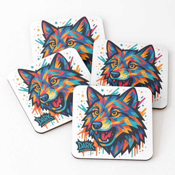 Item preview, Colorful Wolf designed and sold by FreddyE.