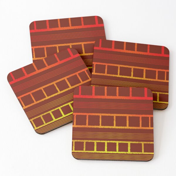 Item preview, Autumn Colors Ladder Stripes  designed and sold by JaygiesDesign.