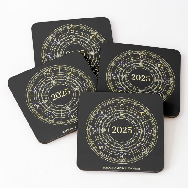 Item preview, Astrology Chart of 2025 - A Year in Reflection designed and sold by Dakson Design - Fantasy Art.