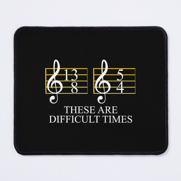 Item preview, Music These Are Difficult Times designed and sold by MachidaEida.