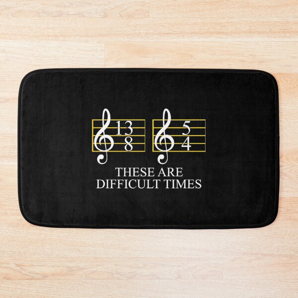 Item preview, Music These Are Difficult Times designed and sold by MachidaEida.