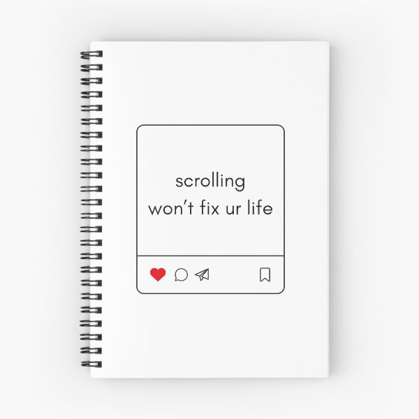 Item preview, Scrolling Won’t Fix Ur Life designed and sold by P21project.