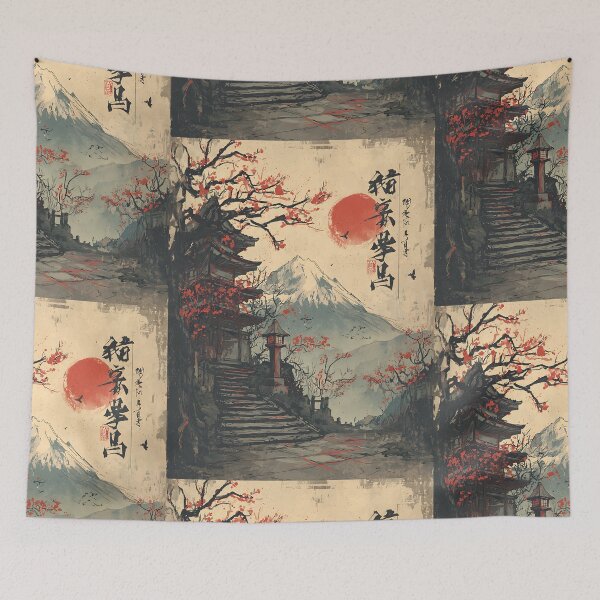 Item preview, Relaxing Japanese Hot Springs designed and sold by bapupa.
