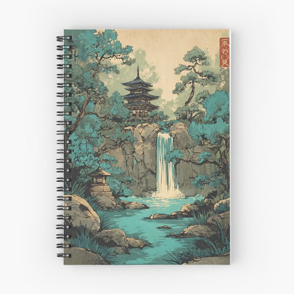 Item preview, Serene Japanese Hot Springs designed and sold by bapupa.