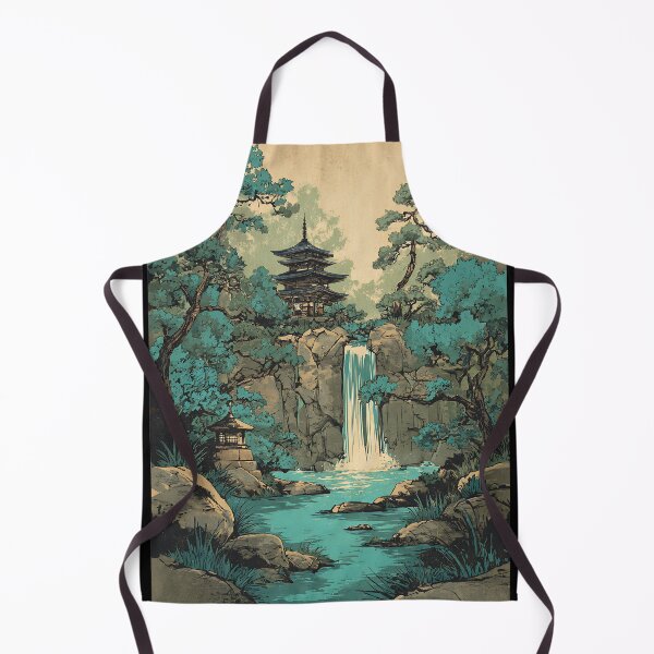 Item preview, Serene Japanese Hot Springs designed and sold by bapupa.