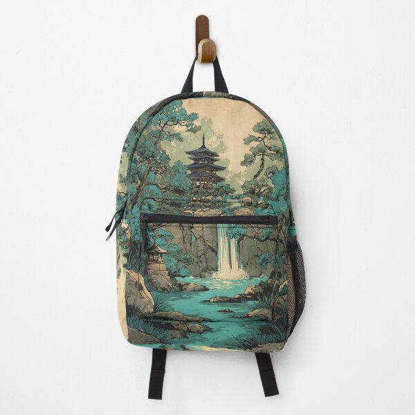 Item preview, Serene Japanese Hot Springs designed and sold by bapupa.
