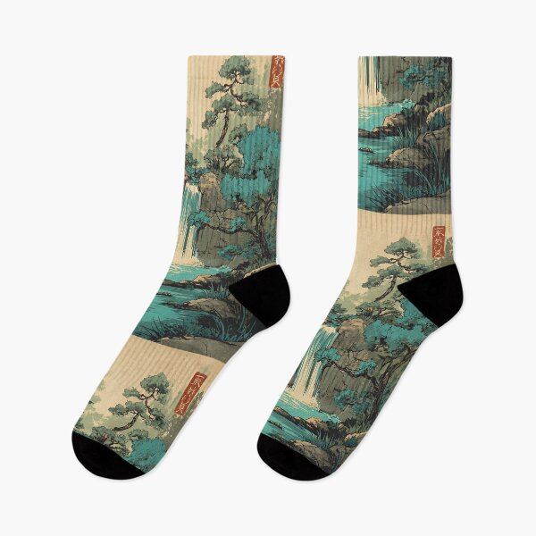 Item preview, Serene Japanese Hot Springs designed and sold by bapupa.