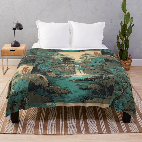 Item preview, Serene Japanese Hot Springs designed and sold by bapupa.