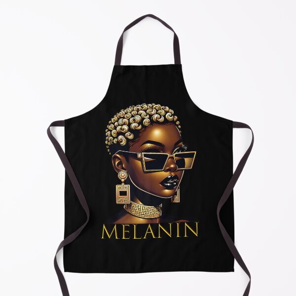 Item preview, Womens Black Gold Queen Melanin Gift designed and sold by mariannilda70.