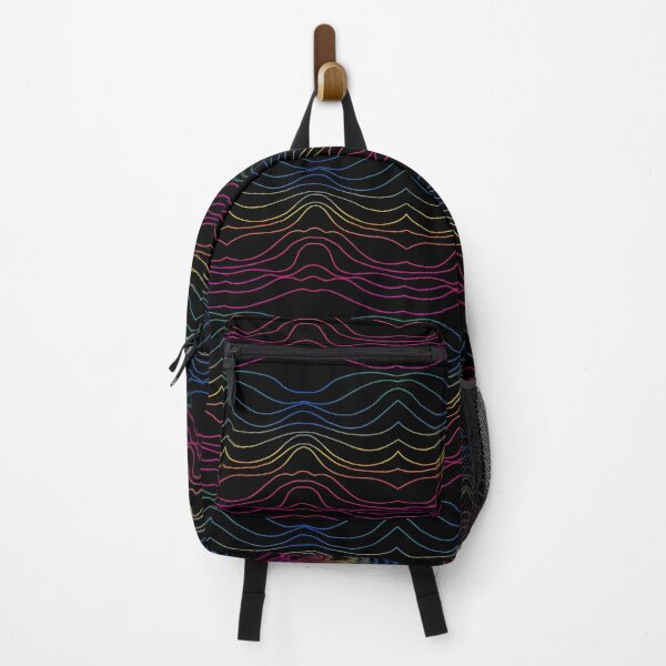 Item preview, Gradient Waves on Black designed and sold by JaygiesDesign.