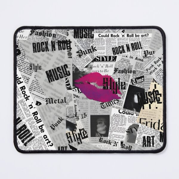 Item preview, Rock N Roll Vintage Newsprint  designed and sold by Leafi In Graffiti .