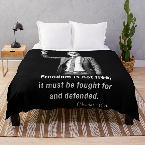Item preview, Charlie Kirk - Freedom is Not Free designed and sold by guegsvbjka.