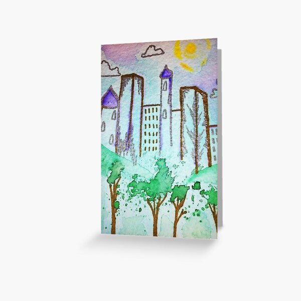 Early Morning Greeting Card