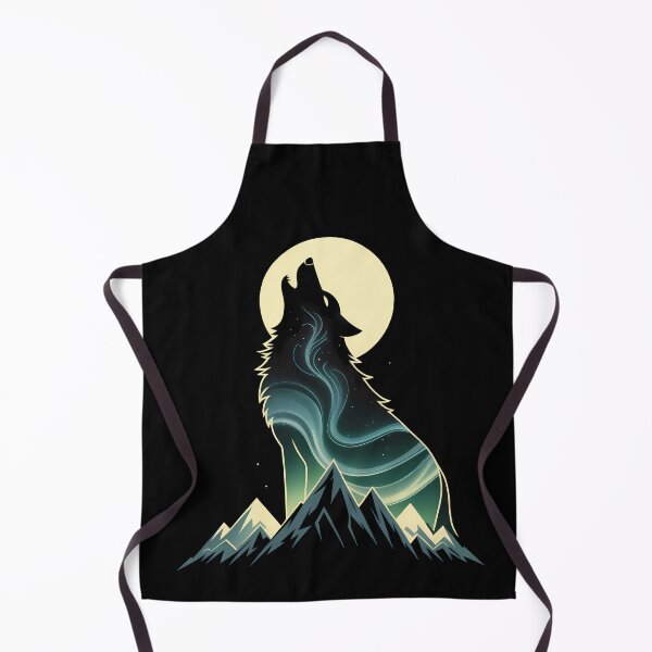 Item preview, Call of the Wild - Wolf Howling designed and sold by Funny Vintage Stickers And T-Shirts.