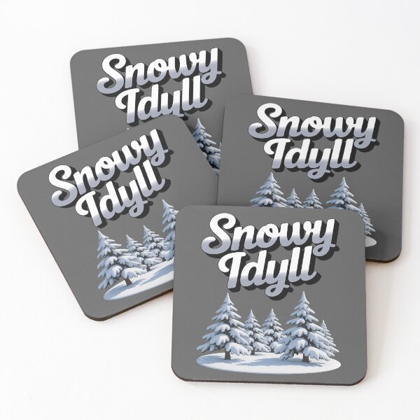 Item preview, Winter paradise - Snowy idyll - Icy dreamland - Frosty fantasy - Chilly utopia - Arctic marvel - Glacial haven - Snowscape - Winter dreamscape - Winter magic designed and sold by JansenGS.