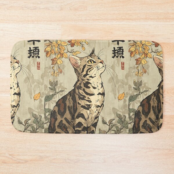 Item preview, Wild Japanese Iriomote Cat designed and sold by bapupa.