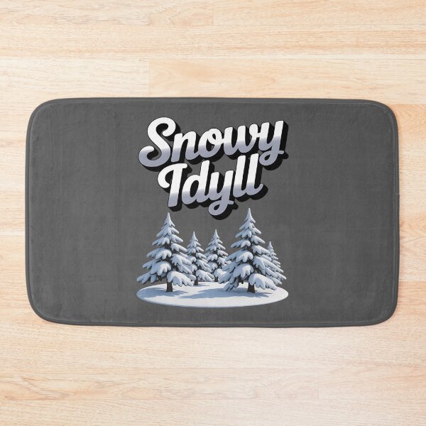Item preview, Winter paradise - Snowy idyll - Icy dreamland - Frosty fantasy - Chilly utopia - Arctic marvel - Glacial haven - Snowscape - Winter dreamscape - Winter magic designed and sold by JansenGS.