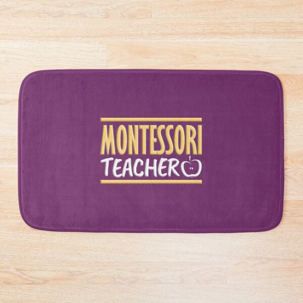 Item preview, Montessori Teacher Apple Design designed and sold by BrianfmArts.