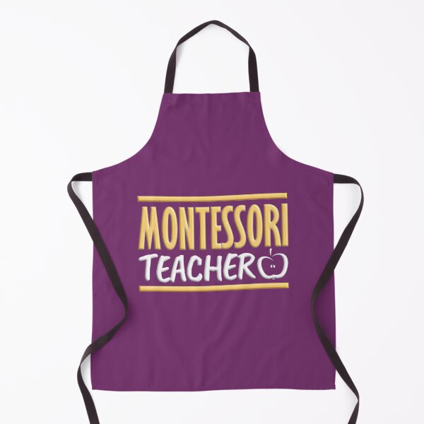 Item preview, Montessori Teacher Apple Design designed and sold by BrianfmArts.