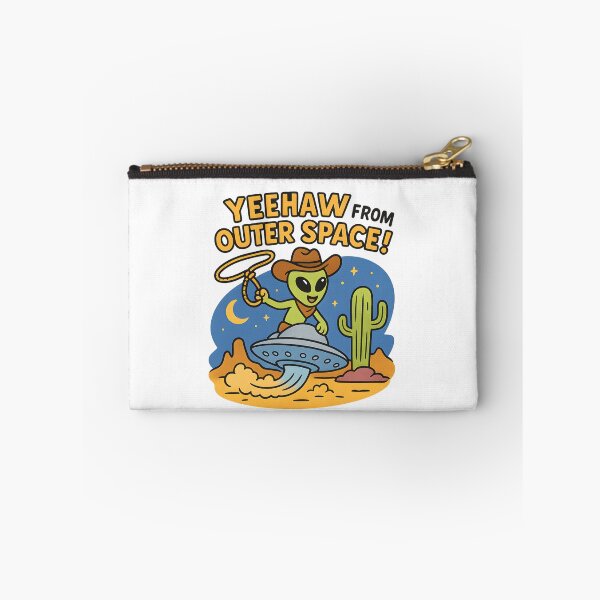 Item preview, Yeehaw from Outer Space – Funny UFO Cowboy Alien Western Design designed and sold by Sitred123.