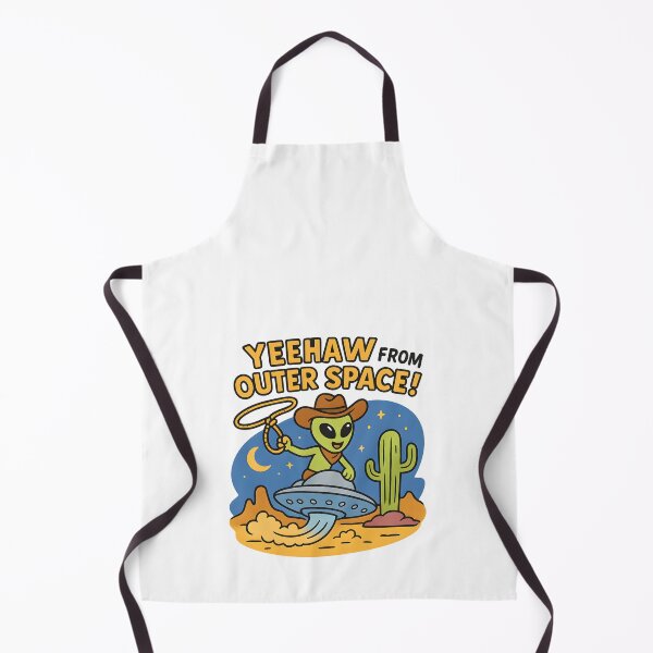 Item preview, Yeehaw from Outer Space – Funny UFO Cowboy Alien Western Design designed and sold by Sitred123.