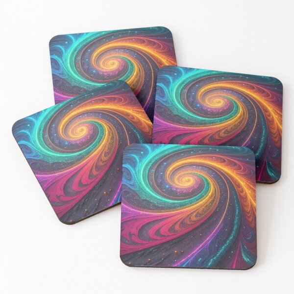 Item preview, Vibrant Cosmic Spiral Nebula designed and sold by RGShirtWorks.