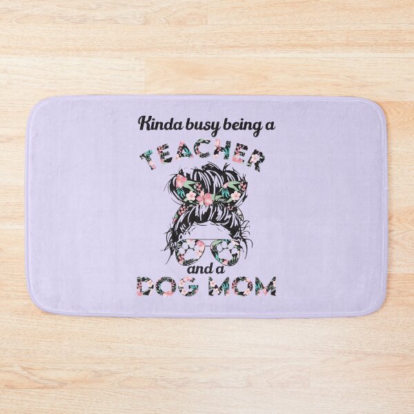 Item preview, Floral Teacher Dog Mom Gift designed and sold by BrianfmArts.