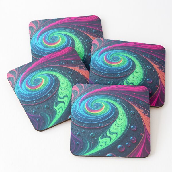 Item preview, Vibrant Psychedelic Liquid Swirl designed and sold by RGShirtWorks.