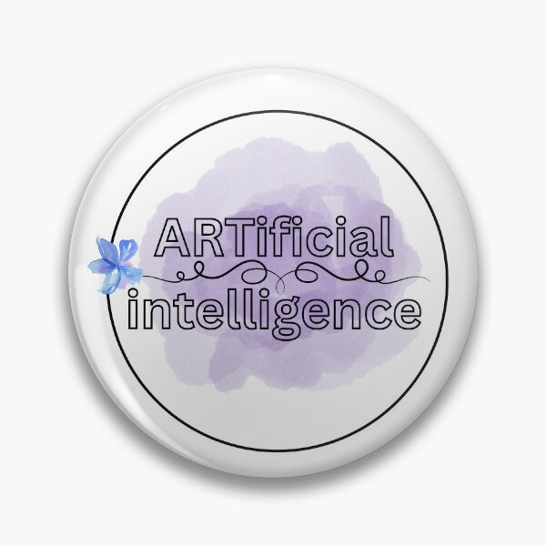 Item preview, Inteligencia ARTificial Púrpura • Inteligencia ARTificial • Inteligência ARTificial designed and sold by LenaBlueDesigns.