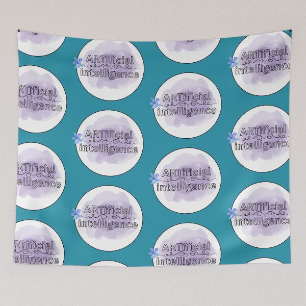 Item preview, Purple ARTificial Intelligence • Inteligencia ARTificial • Inteligência ARTificial designed and sold by LenaBlueDesigns.
