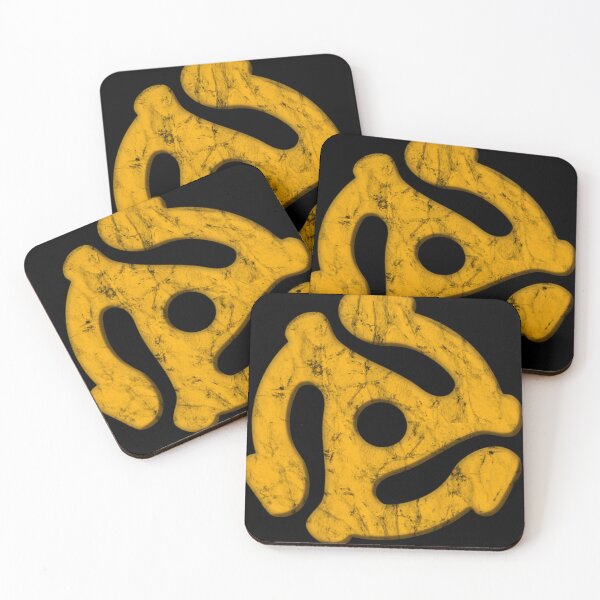 Item preview, 45 Record Adapter (Distressed) Logo Vintage designed and sold by ClothingBarbPa.