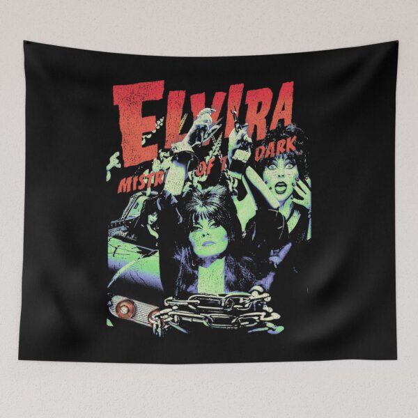 Item preview, Elvira's: Mistress of the Dark 80S Horror designed and sold by ThreadNovaCraze.