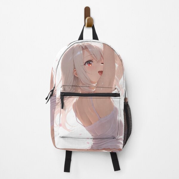Item preview, Einzbern Illyasviel Fate Stay Night Anime Girl Lovely White Outfit designed and sold by earlobejerk.
